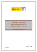 Informe Ejecutivo del II Informe Anual del Observatorio Estatal de Violencia sobre la Mujer. 2008